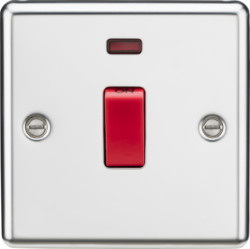 Rounded Edge 45A Cooker Switch