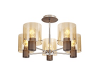Luminosity Designs - 5 Light Fae Semi Flush Ceiling Fitting - Luminosity Designs Ltd