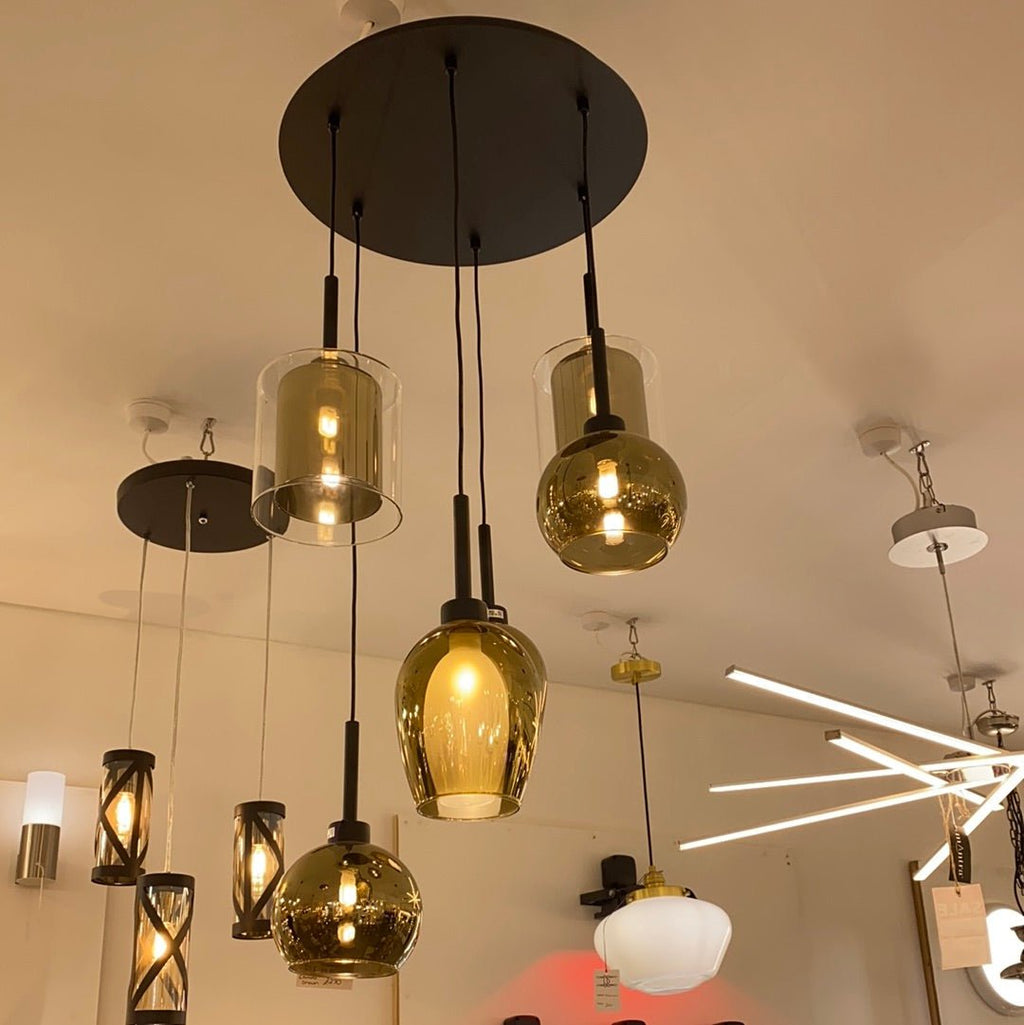 Luminosity Designs - 6 Light Baron Multi Pendant - Luminosity Designs Ltd