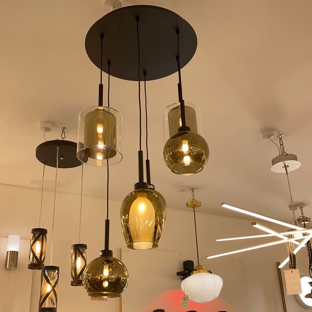 Luminosity Designs - 6 Light Baron Multi Pendant - Luminosity Designs Ltd