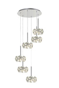Luminosity Designs - 6 Light Baron Opulence Multi Pendant - Luminosity Designs Ltd