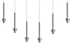 Luminosity Designs - 6 Light Baron Opulence Multi Pendant Bar - Luminosity Designs Ltd