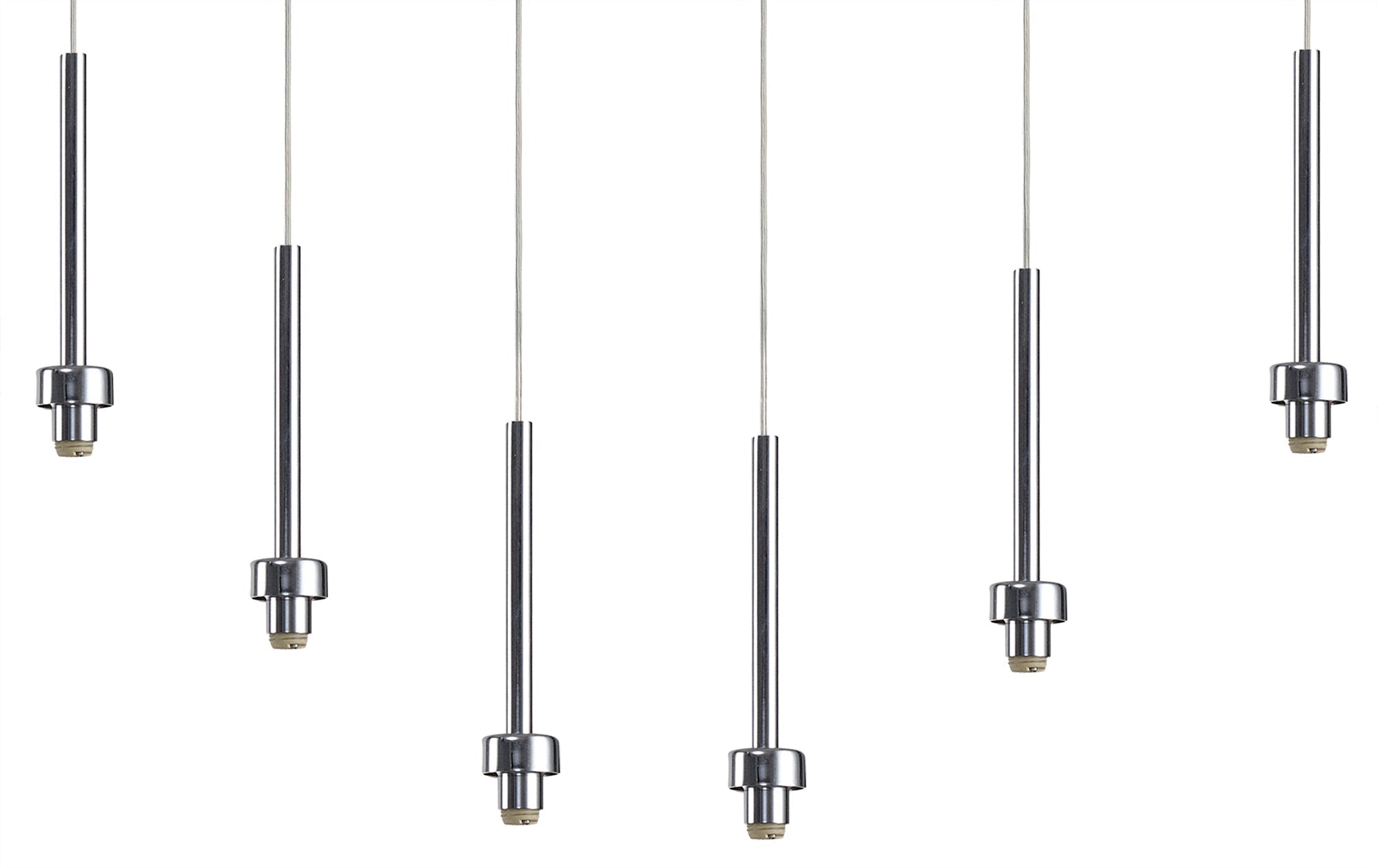 Luminosity Designs - 6 Light Baron Opulence Multi Pendant Bar - Luminosity Designs Ltd