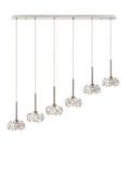 Luminosity Designs - 6 Light Baron Opulence Multi Pendant Bar - Luminosity Designs Ltd