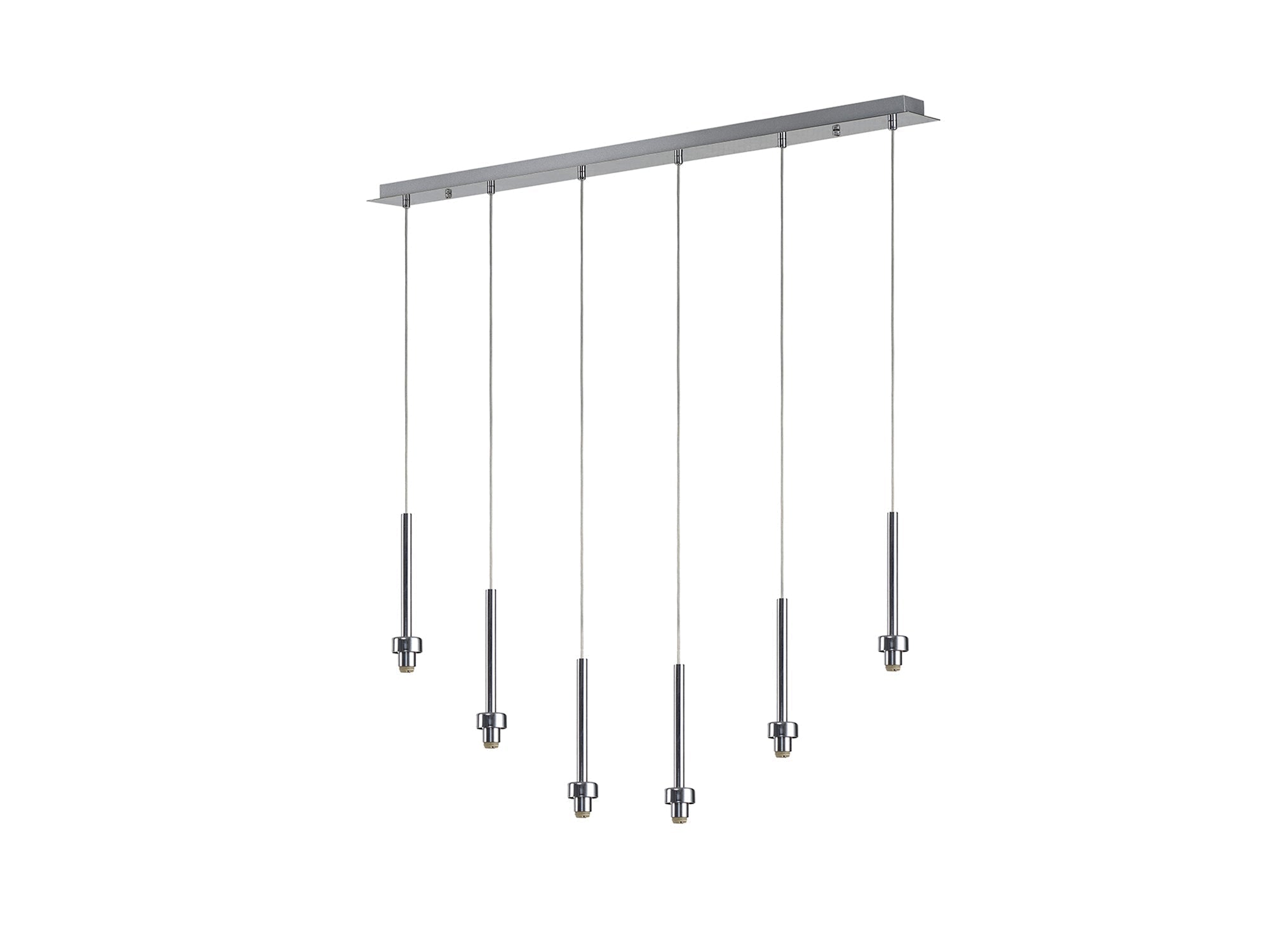 Luminosity Designs - 6 Light Baron Opulence Multi Pendant Bar - Luminosity Designs Ltd