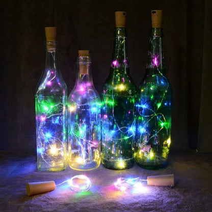 LED Cork Top Battery Operated Bottle Lights