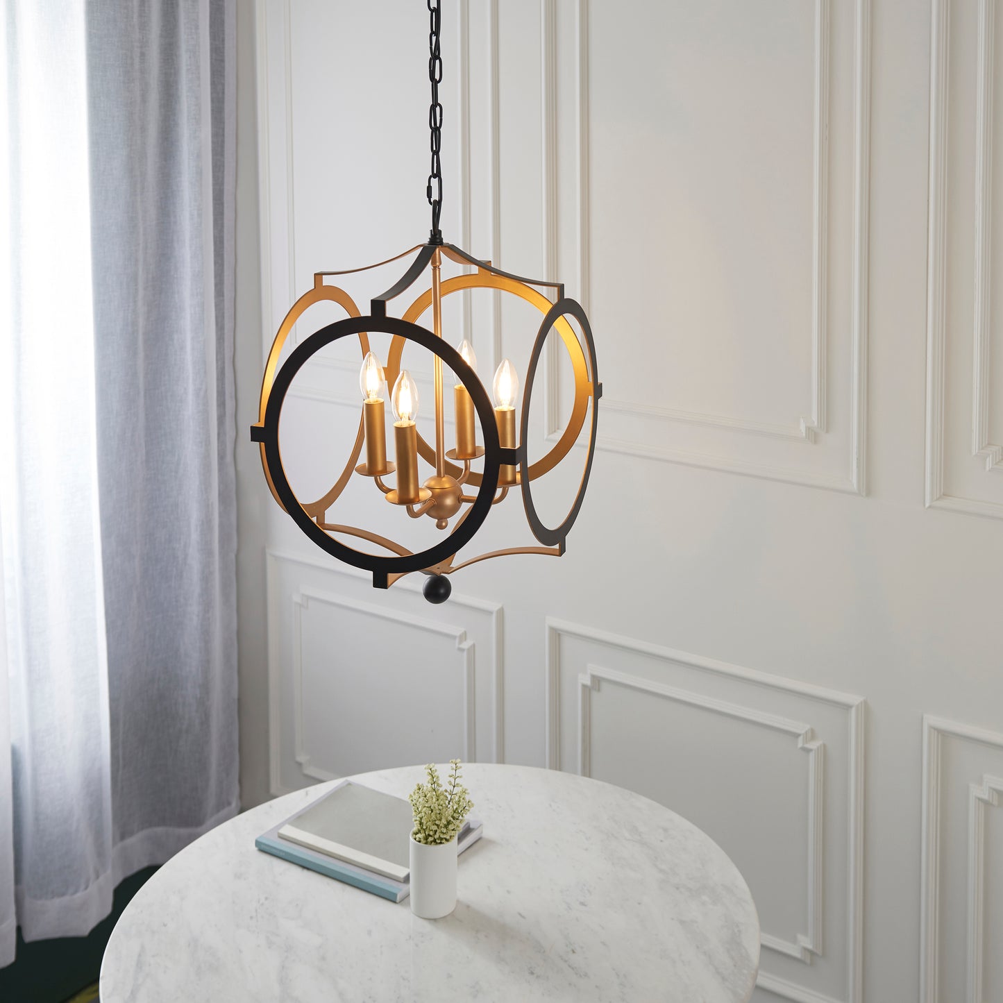 Classic Framed Lantern Pendant