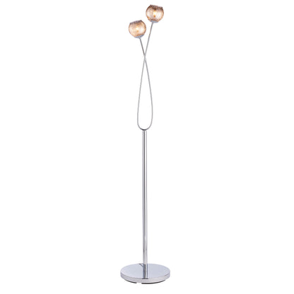 Aerith Smoke Wire Floor Lamp