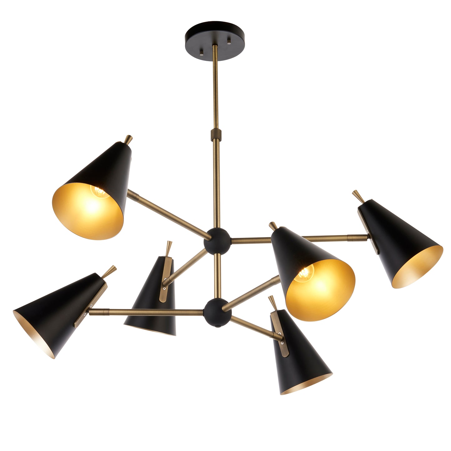 Hal 6 Light Cone Pendant - pre order due 26/9