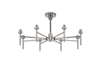 Luminosity Designs - 8 Light Baron Adjustable Chandelier - Luminosity Designs Ltd