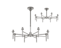 Luminosity Designs - 8 Light Baron Adjustable Chandelier - Luminosity Designs Ltd