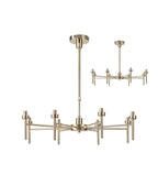 Luminosity Designs - 8 Light Baron Adjustable Chandelier - Luminosity Designs Ltd