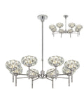 Luminosity Designs - 8 Light Baron Opulence Adjustable Chandelier - Luminosity Designs Ltd