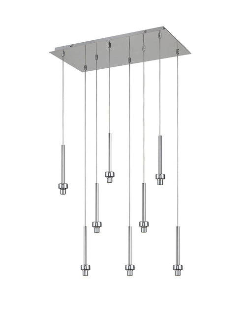 Luminosity Designs - 8 Light Baron Opulence Multi Pendant Panel - Luminosity Designs Ltd