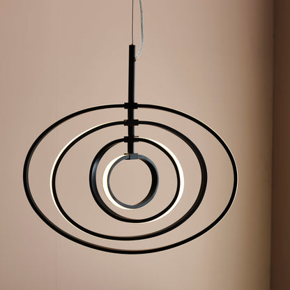 Avali Neon Hoop Pendant