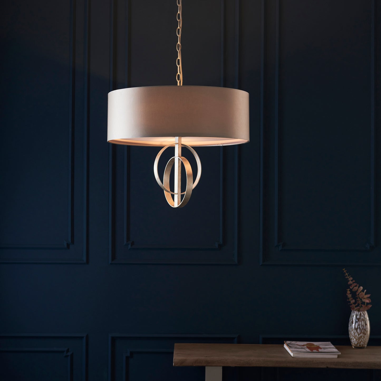 Celt 3 Light Ceiling Pendant with Shade