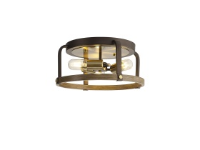 Farmhouse Semi Flush Ceiling Light