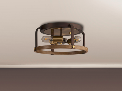 Farmhouse Semi Flush Ceiling Light