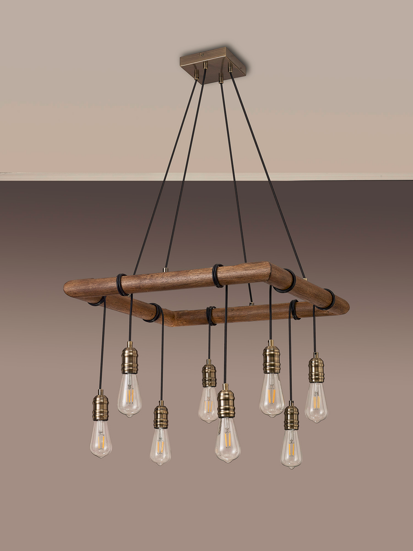 Hamlet 8 Light Rustic Chandelier