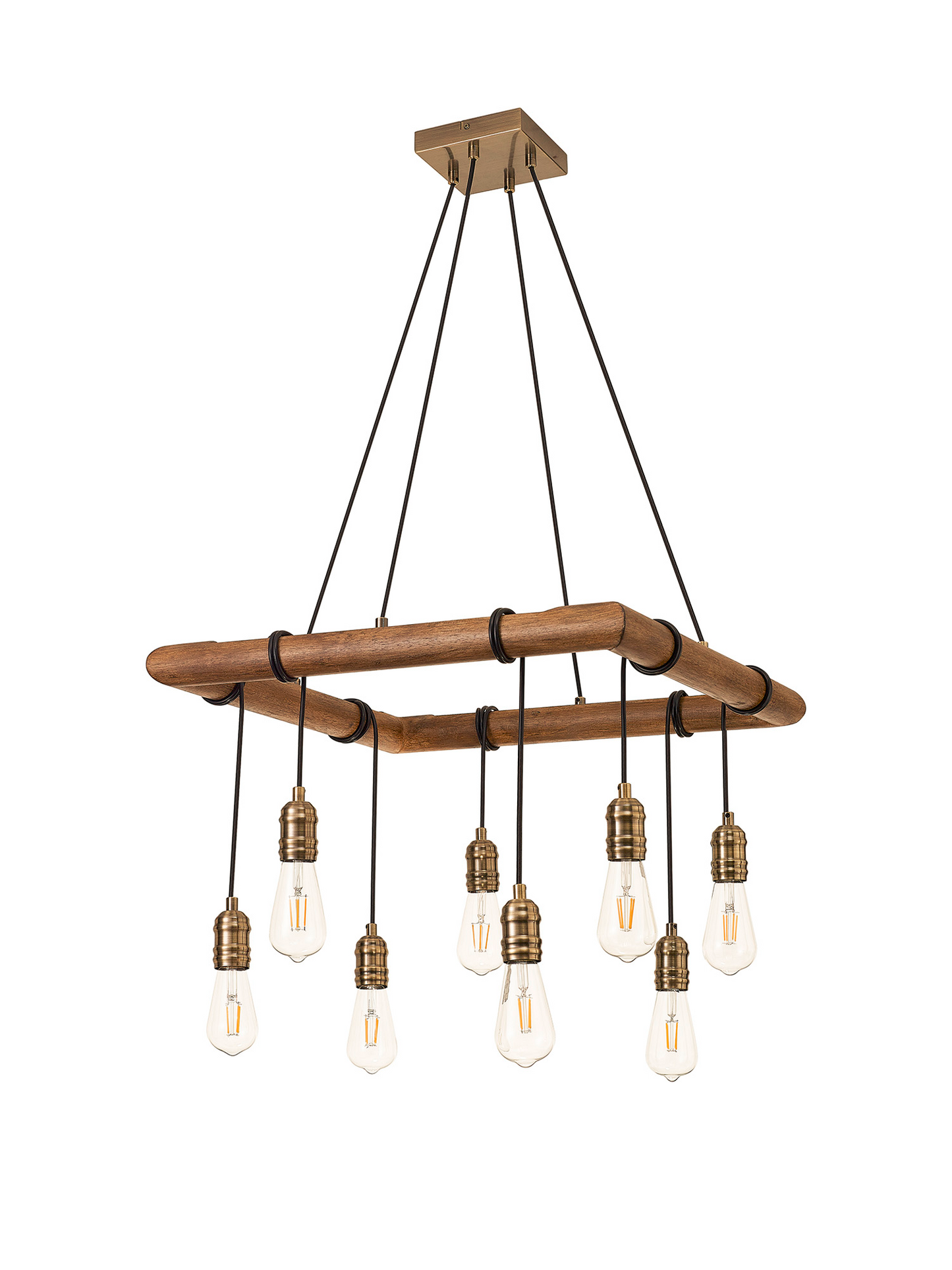 Hamlet 8 Light Rustic Chandelier