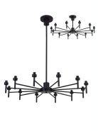 12 Light Baron Adjustable Chandelier