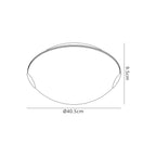 Quartz Flush Ceiling Light