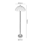 Helena Tiffany Style Floor Lamp
