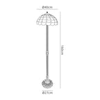 Helena Tiffany Style Floor Lamp