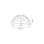 Summer Tiffany Uplighter Pendant - PRE ORDERS ONLY