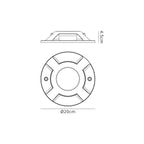 Drive Weight Resistant Floor Light