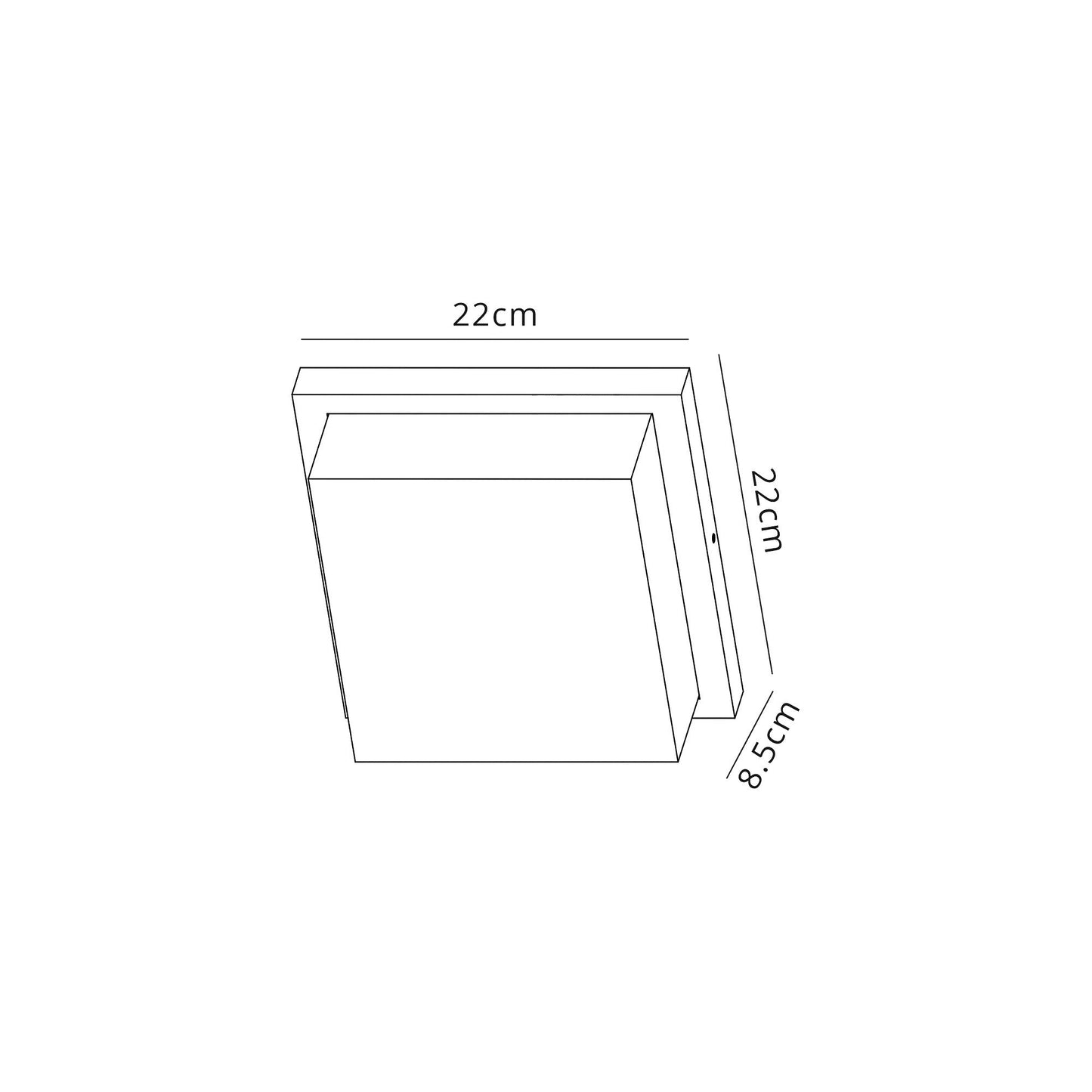 Cube Outdoor Light