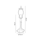 Alfred Tiffany Style Table Lamp