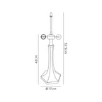 Alfred Tiffany Style Table Lamp