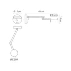 Word Adjustable Wall Light