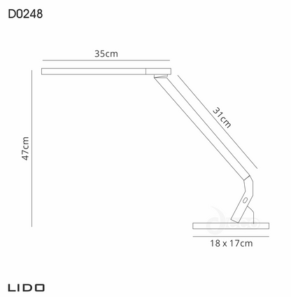 Lido Task Table Lamp