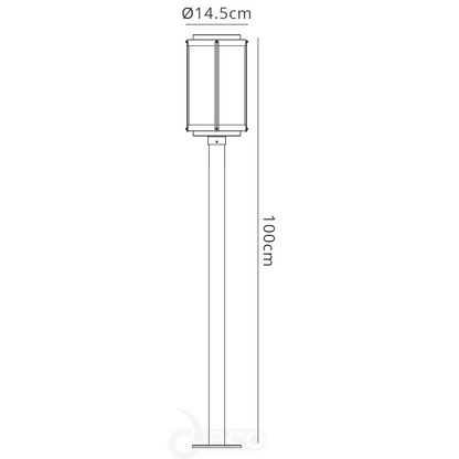 Reva Outdoor Lampost