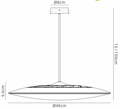 Slim Ultra Thin Ceiling Light Pendant