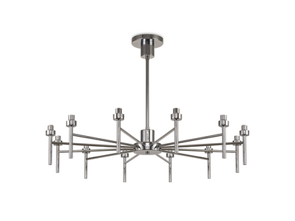 12 Light Baron Adjustable Chandelier