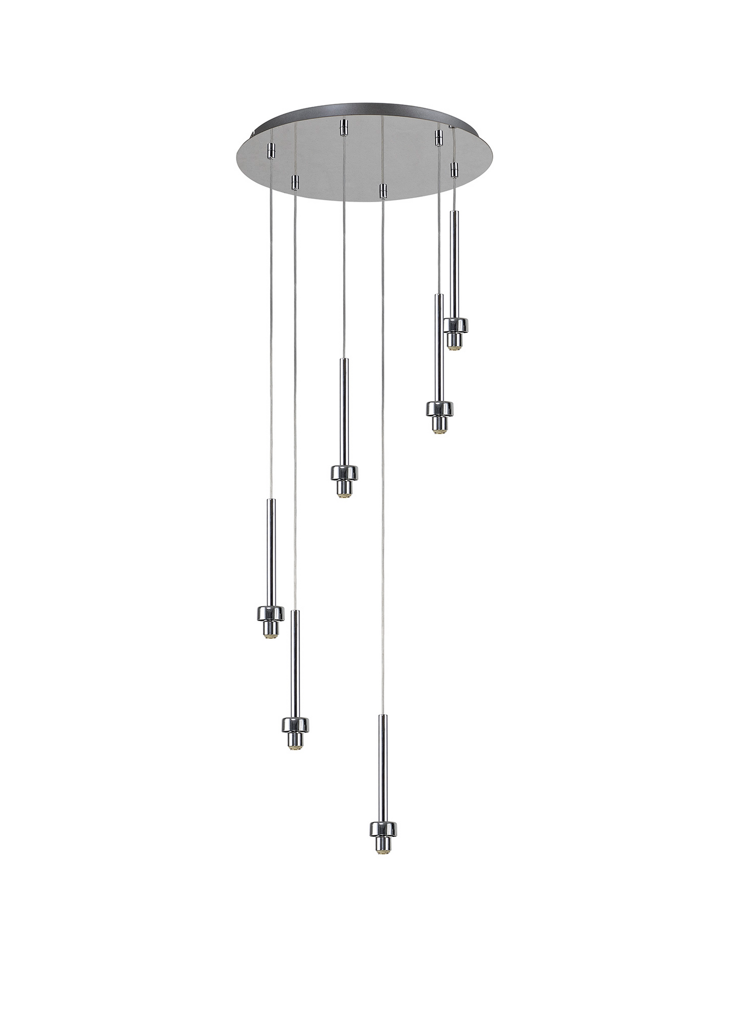 6 Light Baron Opulence Multi Pendant