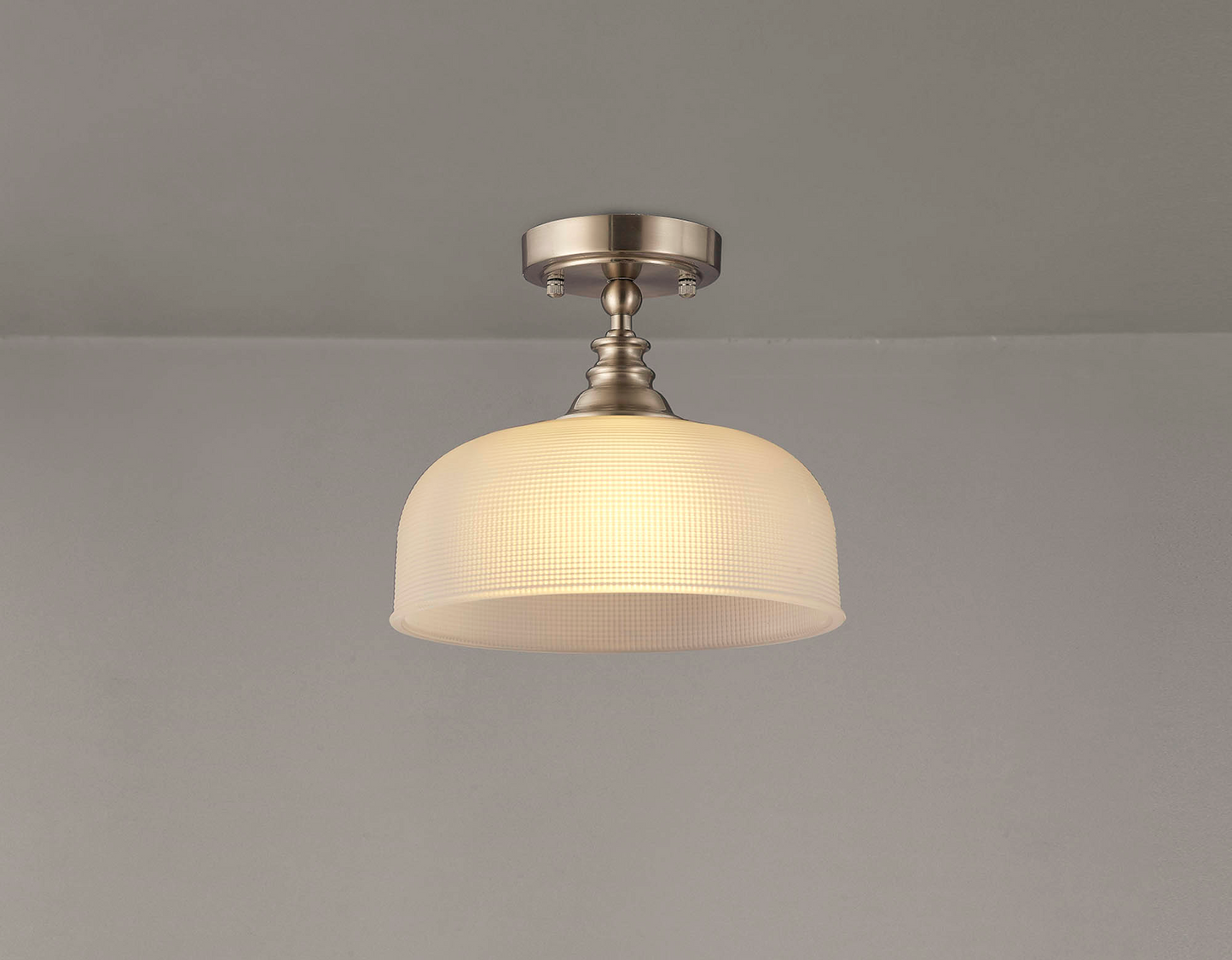 Sledmere Single Pendant Light (Converts to Semi Flush)