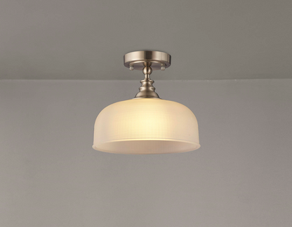 Sledmere Single Pendant Light (Converts to Semi Flush)