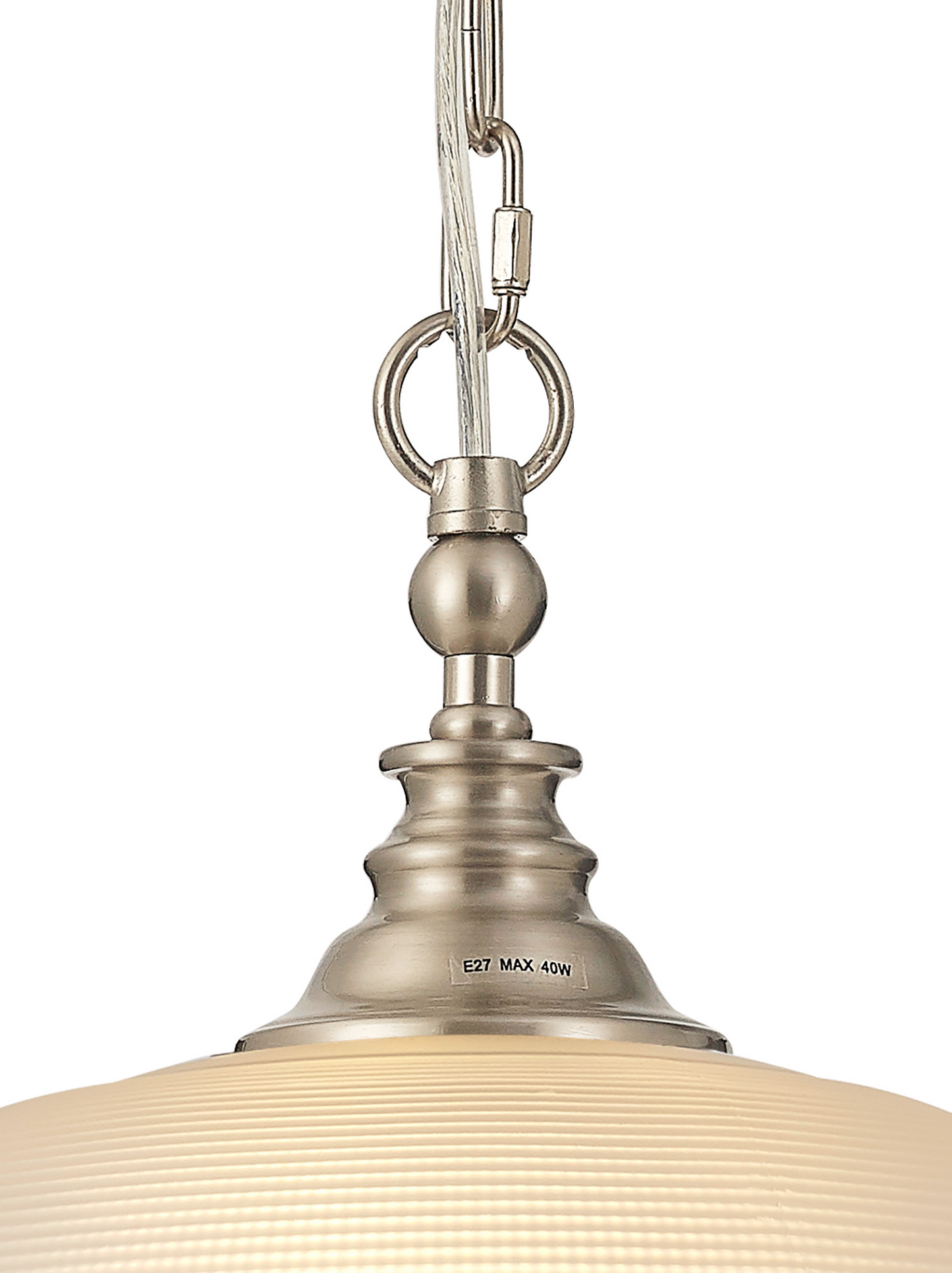 Sledmere Single Pendant Light (Converts to Semi Flush)