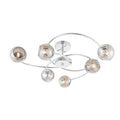 Endon - Aerith 6 Light Semi Flush Ceiling Fitting - Luminosity Designs Ltd