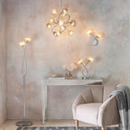 Endon - Aerith Smoke Wire Floor Lamp - Luminosity Designs Ltd