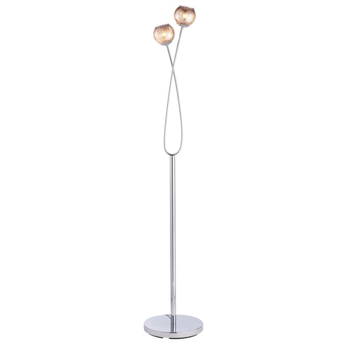 Endon - Aerith Smoke Wire Floor Lamp - Luminosity Designs Ltd