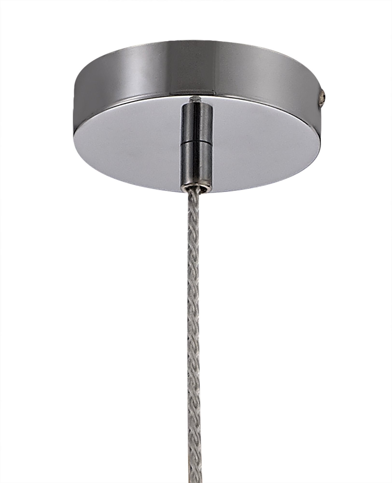 Parker Metal and Glass Pendant