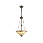 Luminosity Designs - Alfred Tiffany Chandelier Style Uplighter - Luminosity Designs Ltd