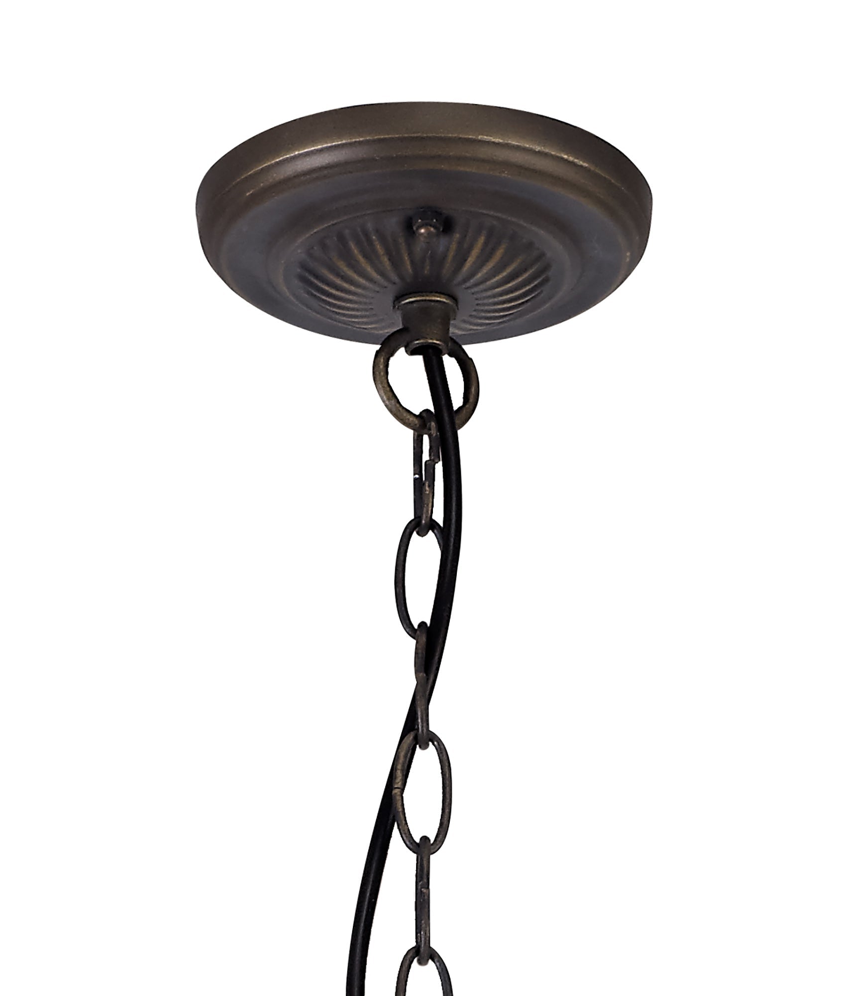 Luminosity Designs - Alfred Tiffany Chandelier Style Uplighter - Luminosity Designs Ltd