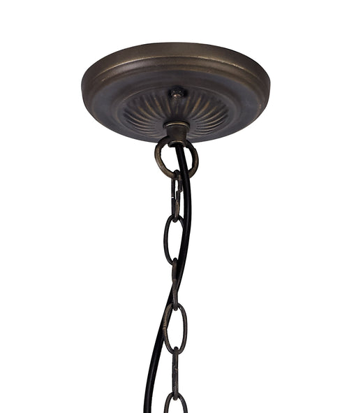 Luminosity Designs - Alfred Tiffany Chandelier Style Uplighter - Luminosity Designs Ltd