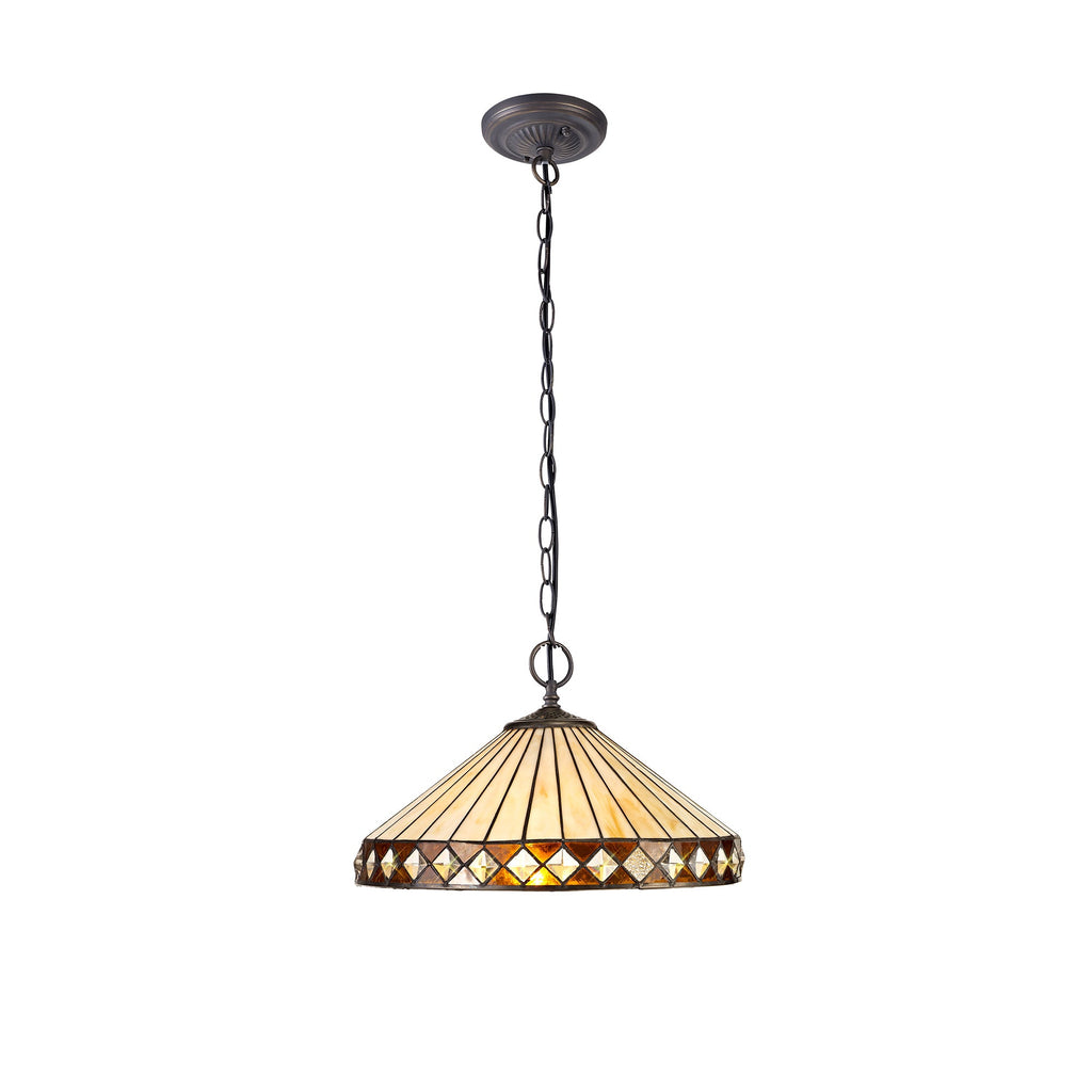 Luminosity Designs - Alfred Tiffany Pendant - Luminosity Designs Ltd